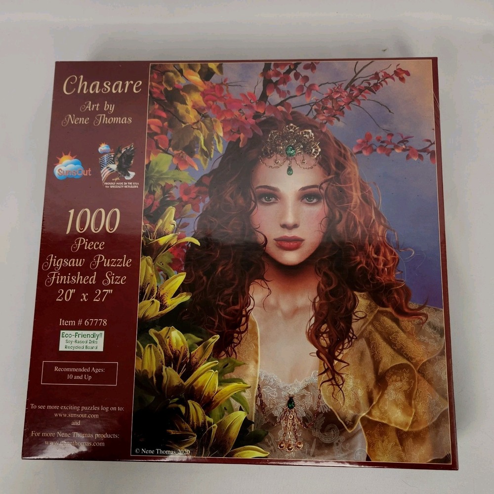 New Sunsout Puzzle Nene‎ Thomas "Chasare" Item 67778 - 20"x27"